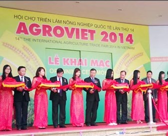 Hơn 200 doanh nghiệp tham gia AgroViet 2014